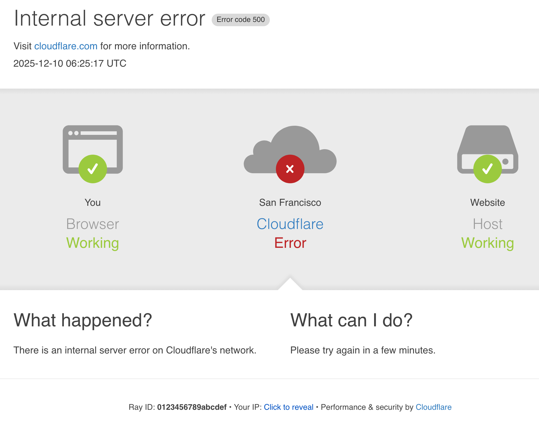 甩锅专用：这个开源项目可以生成Cloudflare服务器中断错误页面