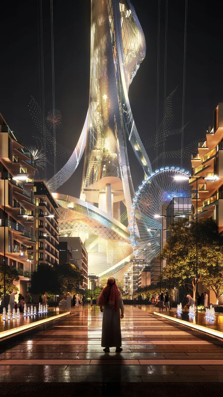 新世界之巅细节公布：沙特拟建2000米世界第一高塔 打造新型&ldquo;垂直城市&rdquo;