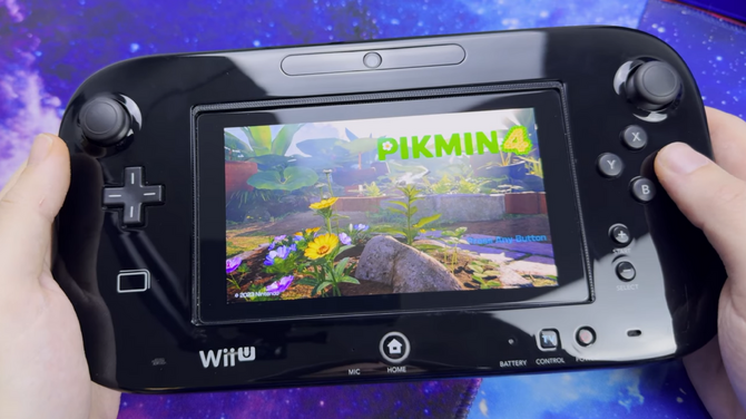 高玩魔改Wii U主机 塞入NS Lite游玩Switch游戏